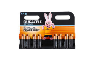 Батарейки AA MX1500 Optimum Duracell 8шт