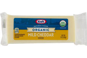 Kraft Natural Cheese Organic Mild Cheddar
