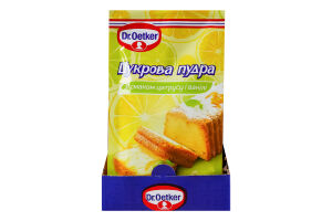 Пудра сахарная со вкусом цитруса и ванили Dr.Oetker м/у 50г