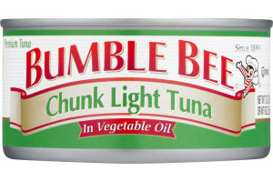 Bumble Bee Chuck Light Tuna in Vegetable Oil