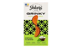 Гренки ржано-пшеничные Сметана и зелень Extra slice Jokers к/у 90г