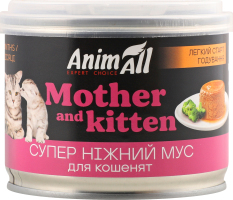 Корм д/котів та кошенят легкий старт годування 195г AnimAll