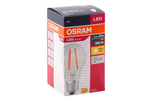 OSRAM ЛАМПА LEDV A60ФІЛ 27K 7W E27