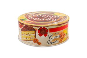 Торт мигдальний Коста Брава 750г коробка Valencia