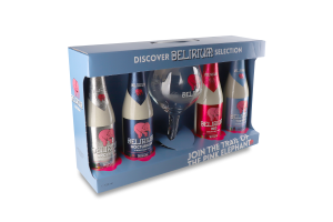 Пиво Delirium Discovery Pack 4*0,33л +келих 330мл