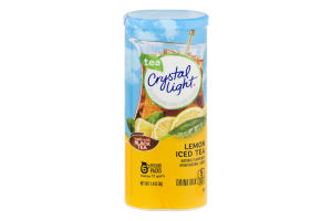 Crystal Light Tea Drink Mix Lemon Iced Tea - 6 PKS