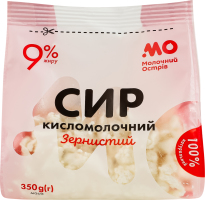 Творог 9% зернистый Молочний острів м/у 350г