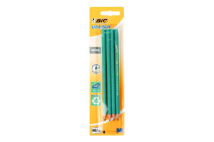 Карандаш графитовый пластиковый HB Evolution BiC 4шт