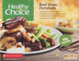 Healthy Choice Beef Strips Portabella