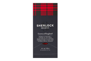 Чай Sherlock Secrets 22 шт. чорн. Корона Англії