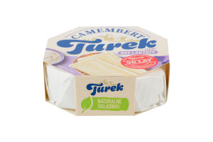 Сир м'який безлактозний з пліснявою Легкий Камамбер Turek к/у 120г