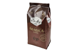 Кава натуральна в зернах Arabica Dark Paulig м/у 1кг