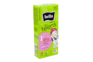 Прокладки щоденні Teens релакс грін део 20шт Bella