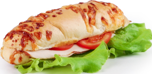 Булочка з копченою куркою 175г