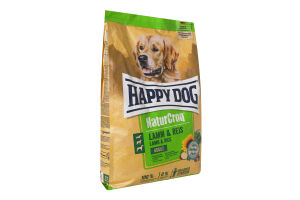 Корм для собак Happy Dog NaturCroq ягненок-рис