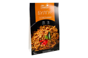 Булгур с овощами Be healthy food м/у 200г