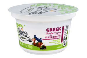 Nature's Promise Organic Greek Nonfat Yogurt Super Fruits