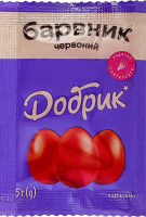 Барвник харчовий червоний Добрик м/у 5г