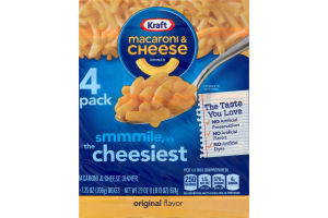 Kraft Macaroni & Cheese Original - 4 PK