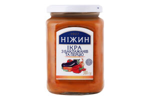 Икра из баклажанов и перца Ніжин с/б 300г