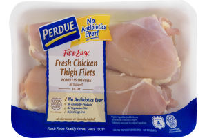 Perdue Fit & Easy Fresh Boneless and Skinless Chicken Thigh Filets