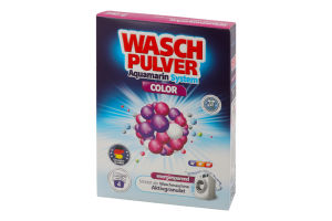 Средство моющее порошкообразное Color Aquamarin System Wash Pulver 340г