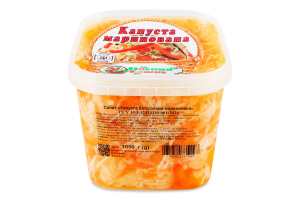 Капуста маринованная белокочанная Повний Кошик ведро 1кг