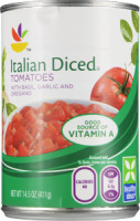 Ahold Basil, Garlic and Oregano Italian Diced Tomatoes