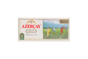 Чай зелений Azercay к/у 25х2г