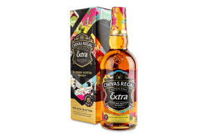 Віскі 700мл 40% шотландське купажоване Rum cask selection Extra Chivas Regal к/у