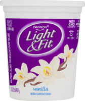 Dannon Light & Fit Nonfat Yogurt Vanilla