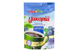 Цикорій розчинний порошкоподібний з екстрактом чорниці Macfito д/п 90г