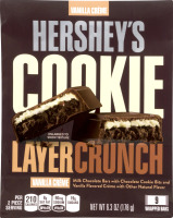 HERSHEY’S Cookie Layer Crunch, Vanilla Creme, 6.3 oz