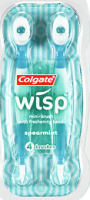 Colgate Wisp Spearmint Mini-Brush with Freshening Bead - 4 CT
