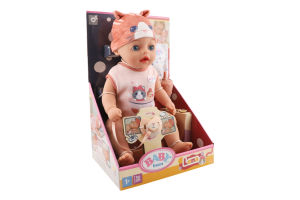 Іграшка Лялька Baby Born Лєна у костюмі котика 36см Zapf
