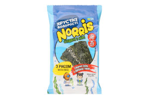 Сендвічі з норі з рисом Norris м/у 8г
