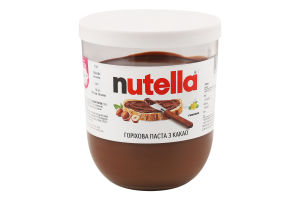 Паста ореховая с какао Nutella с/б 200г