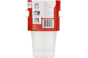 Ahold 4 Cup Soup & Salad Containers & Lids - 2 CT