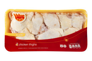 Ahold Chicken Thighs All Natural Value Pack