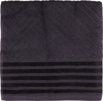Рушник графітово-сірий махровий 70*140см 500г/м2 GM Textile