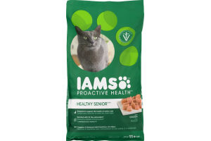 IAMS Proactive Health Healthy Senior Premium Cat Food With Chicken 11 + Years