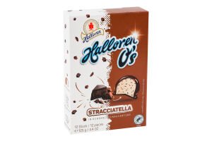 Конфеты в шоколадной глазури Stracciatella O's Halloren к/у 125г