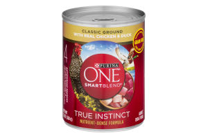 Purina ONE Smartblend True Instinct Classic Ground With Real Chicken & Duck