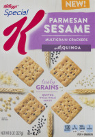 Kellogg's Special K Parmesan Sesame Multigrain Crackers With Quinoa