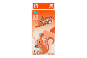 Пазл 3D Білка 8*3,5*7,5см Sinergy