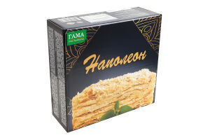 Торт Пломбир Наполеон Гама Fresh Sandwiches к/у 1.1кг