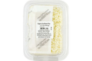 Nature's Promise Organic Fresh Vegetables Cauliflower Rice