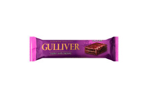 Вафлі Gulliver глазуровані 36г Saleks