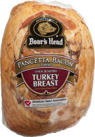 Boar's Head Turkey Breast Oven Roasted Pancetta Bacon Topped