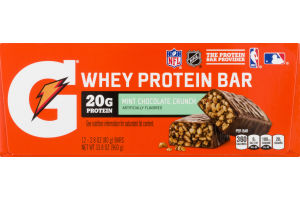 Gatorade Whey Protein Bar Mint Chocolate Crunch - 12 CT